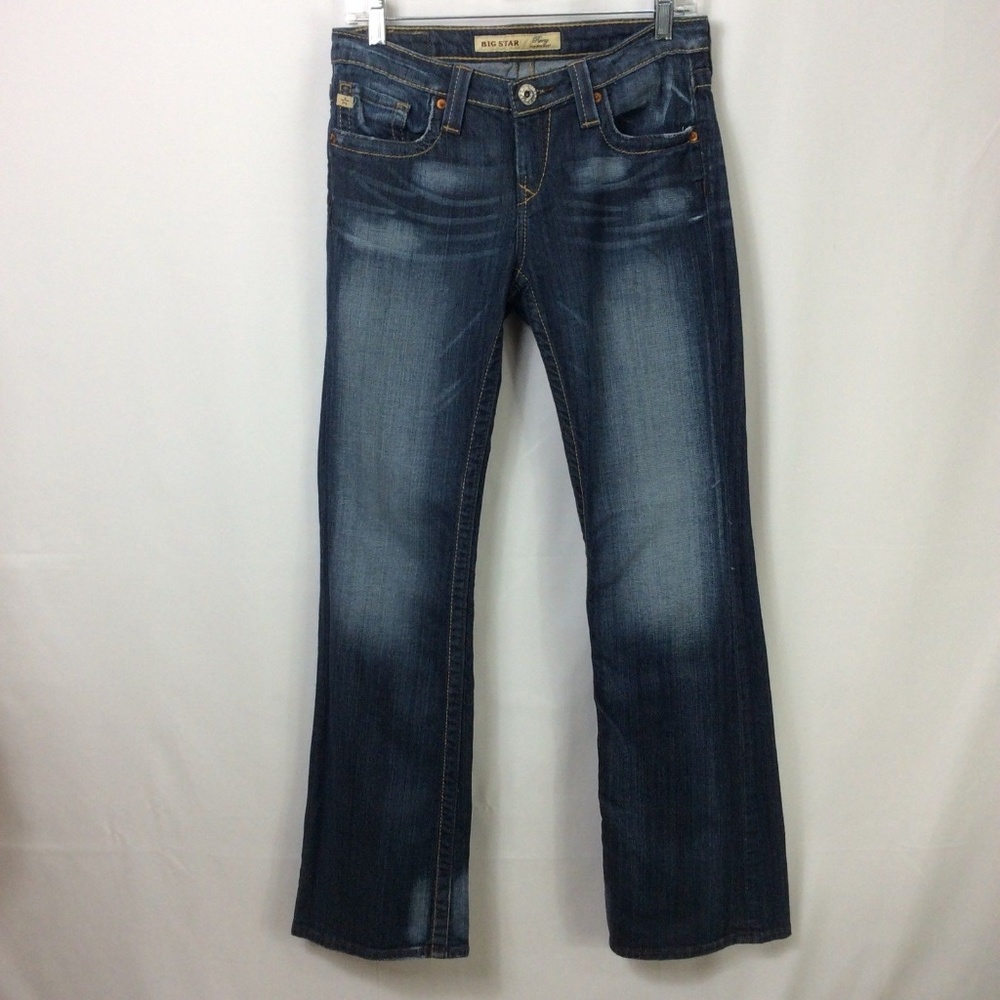 Big Star Jeans Remy Low Rise Bootcut Medium Blue